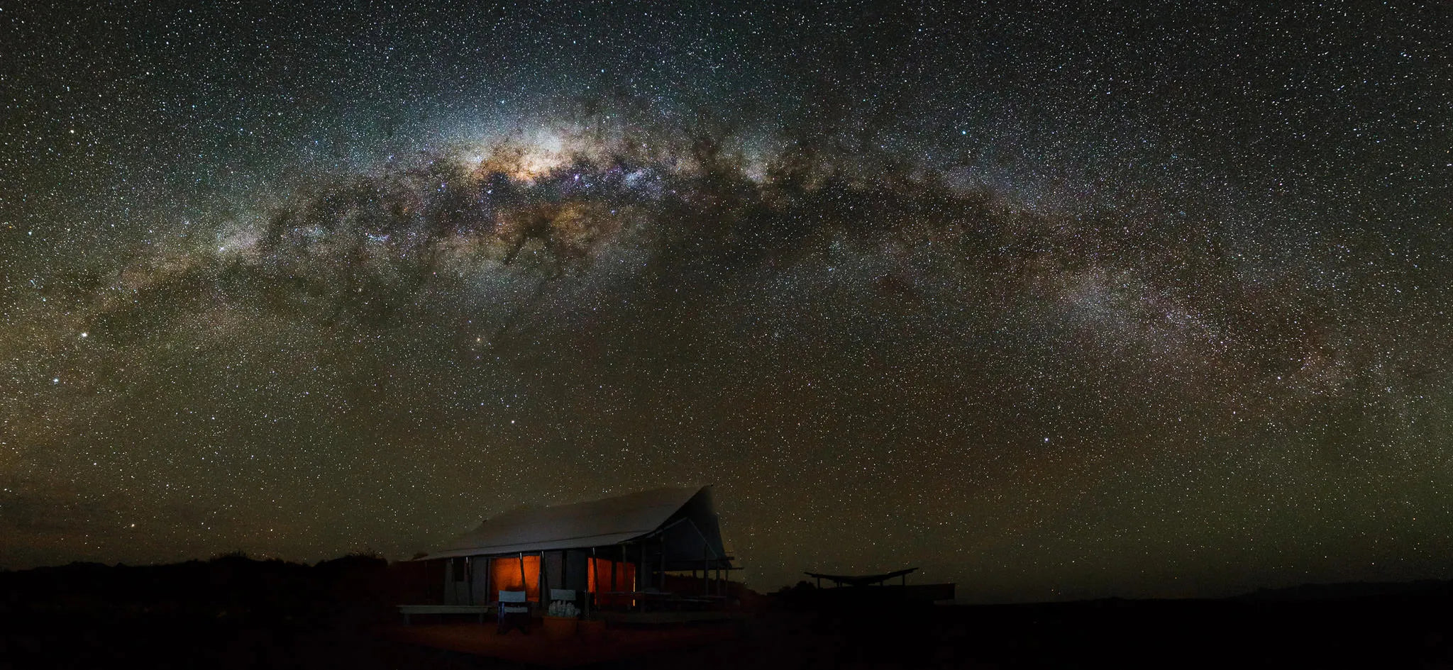 Accredited Dark Sky Reserve at Wolwedans Desert Lodge, NamibRand Nature Reserve, Namibia.