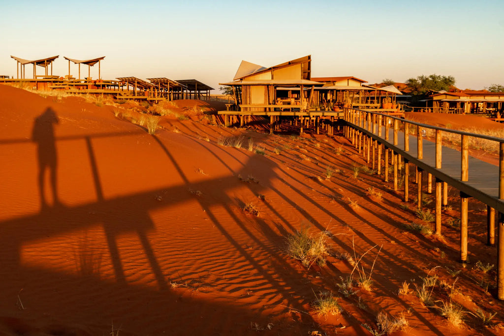Wolwedans Desert Lodge at Wolwedans Desert Lodge, NamibRand Nature Reserve, Namibia.