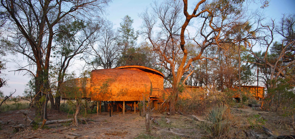 Sandibe Okavango Safari Lodge at andBeyond Sandibe Okavango Safari Lodge, Okavango Delta, Botswana.