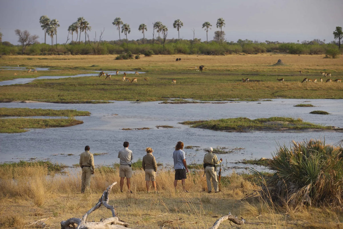 Sandibe Okavango Safari Lodge at andBeyond Sandibe Okavango Safari Lodge, Okavango Delta, Botswana.