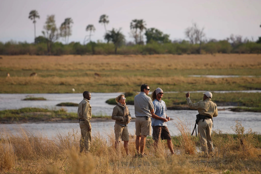 Sandibe Okavango Safari Lodge at andBeyond Sandibe Okavango Safari Lodge, Okavango Delta, Botswana.