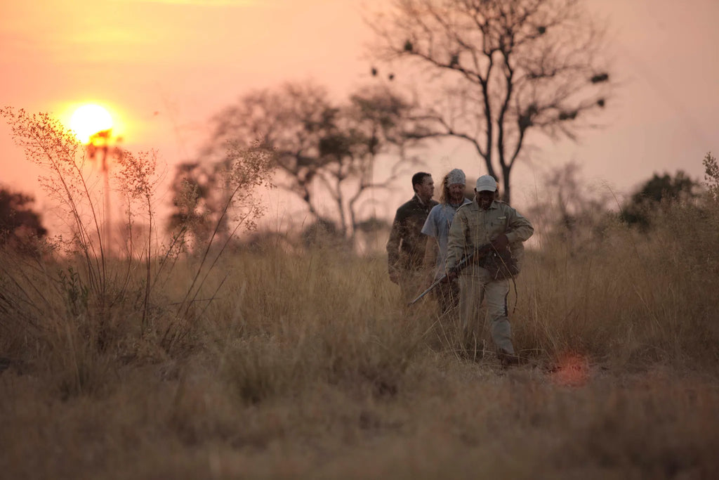 Sandibe Okavango Safari Lodge at andBeyond Sandibe Okavango Safari Lodge, Okavango Delta, Botswana.