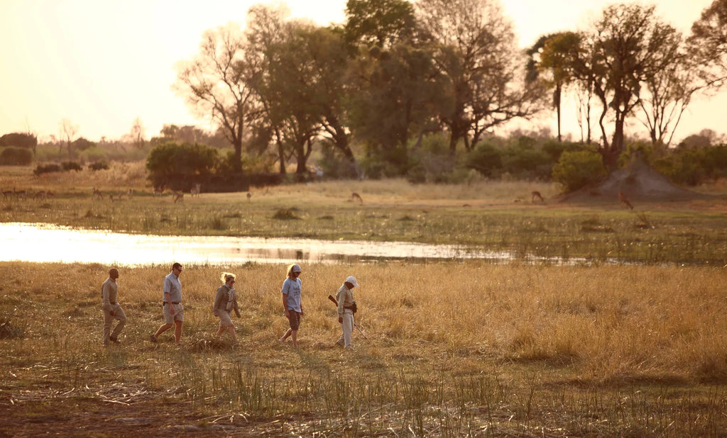 Sandibe Okavango Safari Lodge at andBeyond Sandibe Okavango Safari Lodge, Okavango Delta, Botswana.