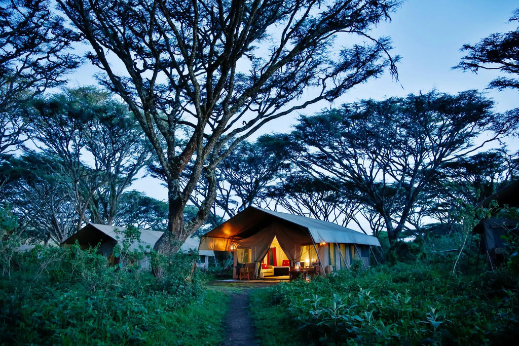 Lemala Ngorongoro Tented Camp at Lemala Ngorongoro Tented Camp, Ngorongoro Crater, Tanzania.