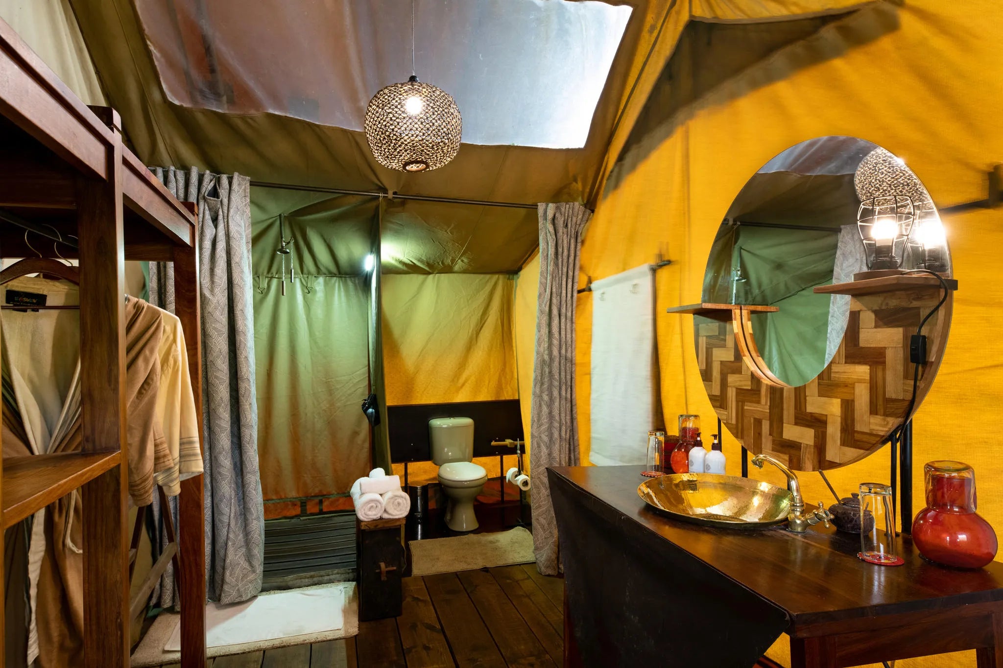 Lemala Ngorongoro Tented Camp at Lemala Ngorongoro Tented Camp, Ngorongoro Crater, Tanzania.