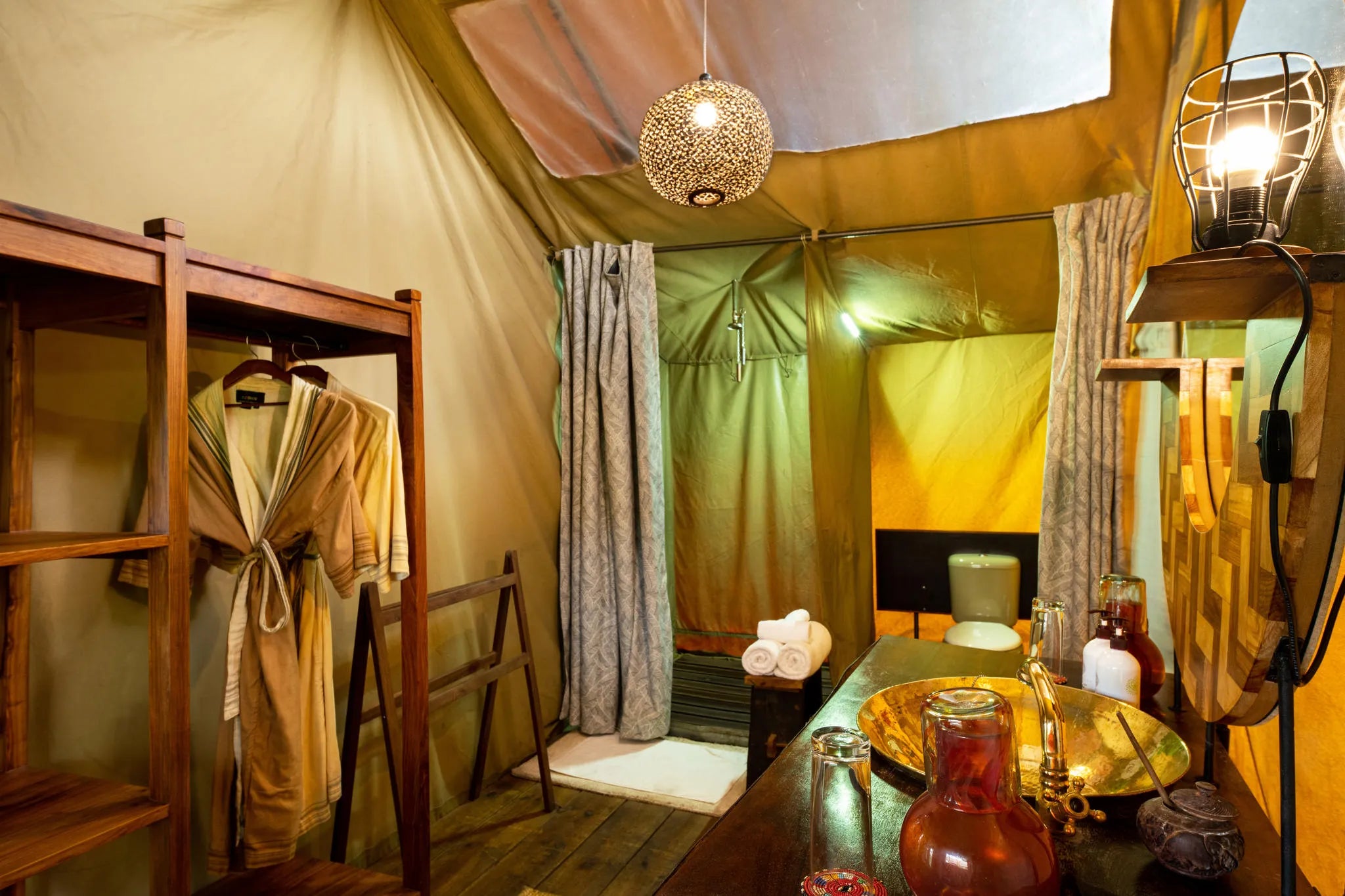 Lemala Ngorongoro Tented Camp at Lemala Ngorongoro Tented Camp, Ngorongoro Crater, Tanzania.