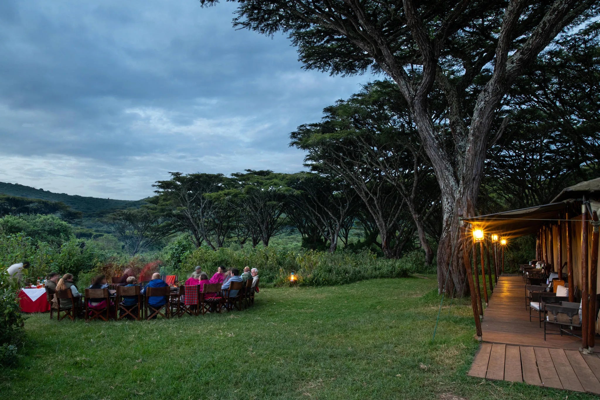 Lemala Ngorongoro Tented Camp at Lemala Ngorongoro Tented Camp, Ngorongoro Crater, Tanzania.