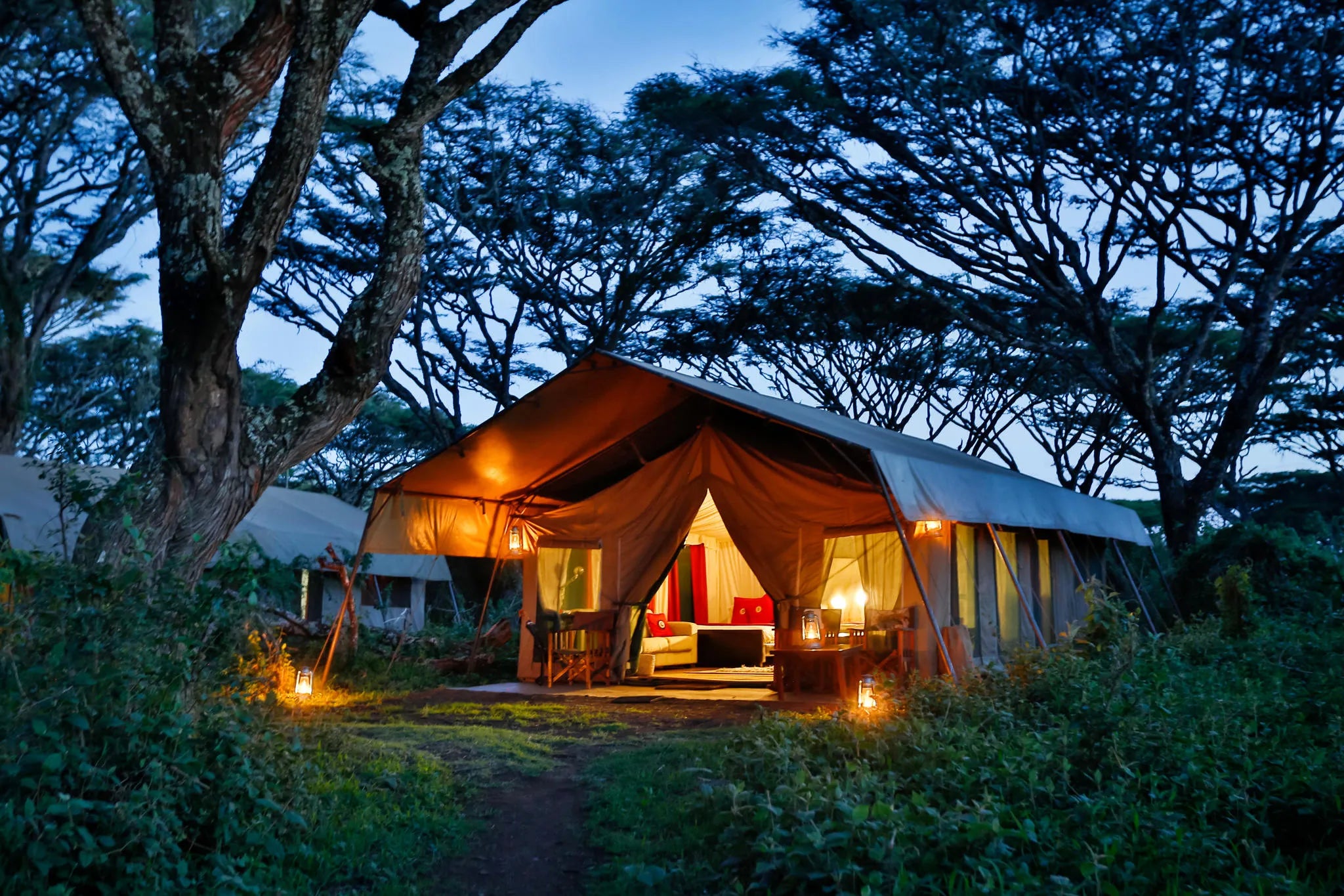 Lemala Ngorongoro Tented Camp at Lemala Ngorongoro Tented Camp, Ngorongoro Crater, Tanzania.