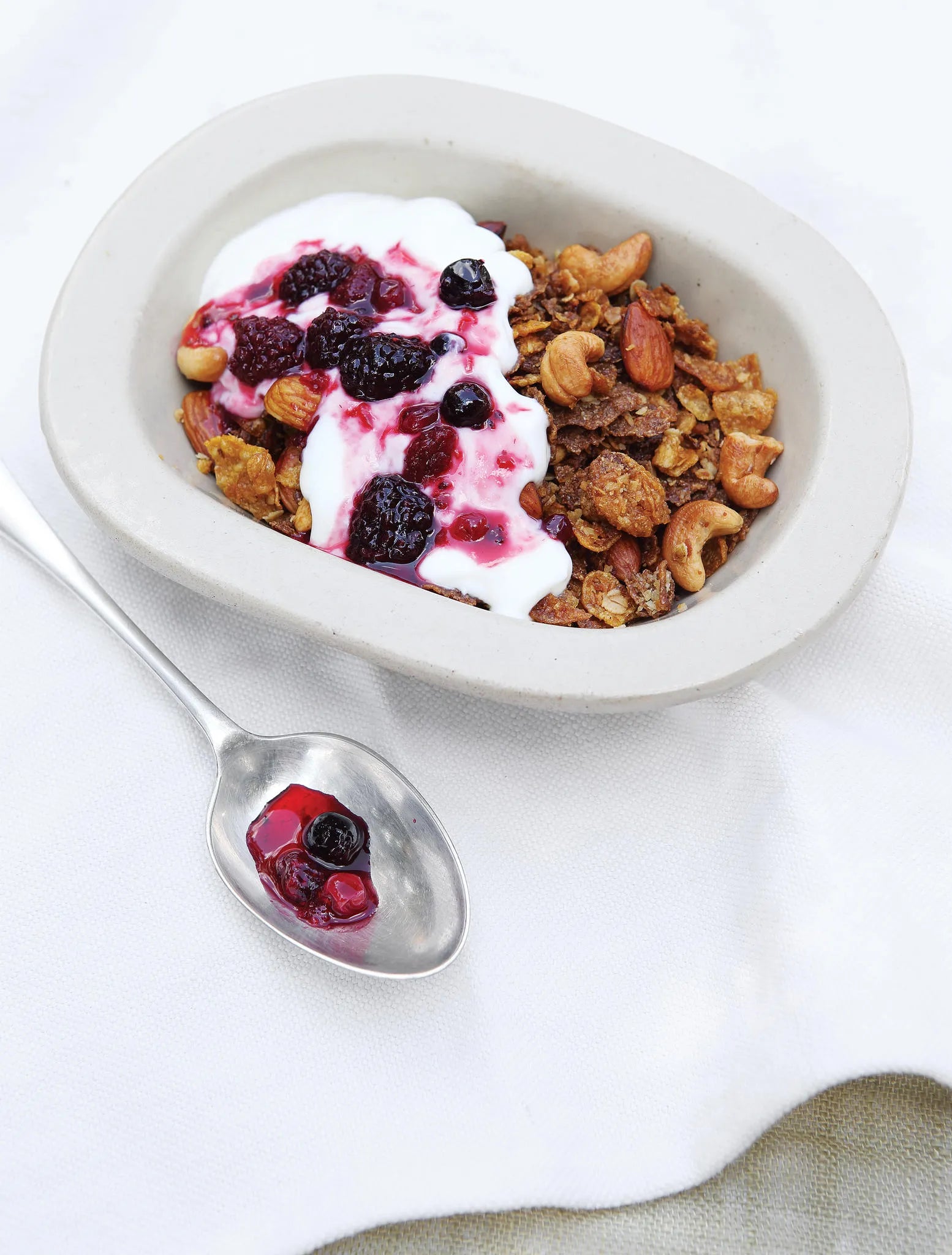 Londolozi's famous muesli at Londolozi Private Granite Suites, Londolozi Game Reserve, South Africa.