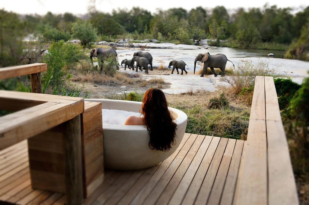 Private Granite Suites at Londolozi Private Granite Suites, Londolozi Game Reserve, South Africa.