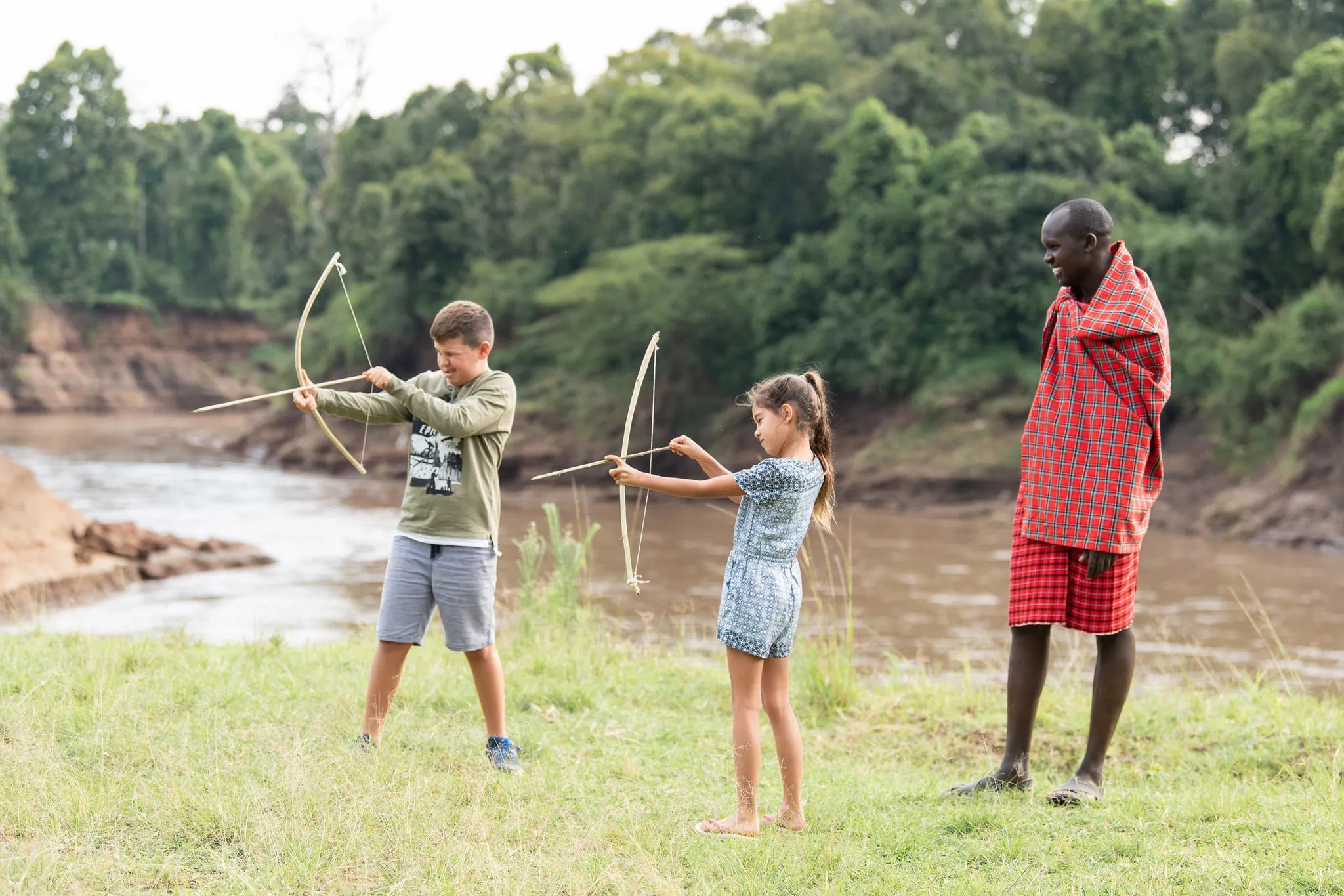 Governors' Camp at Governors' Camp, Masai Mara National Reserve, Kenya.