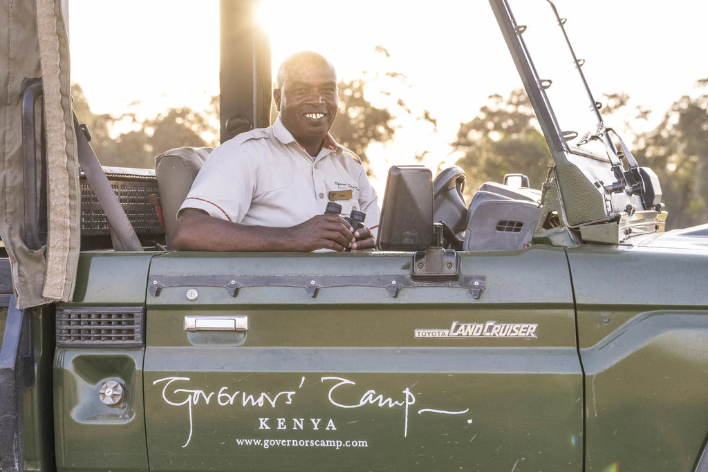 Governors' Camp at Governors' Camp, Masai Mara National Reserve, Kenya.