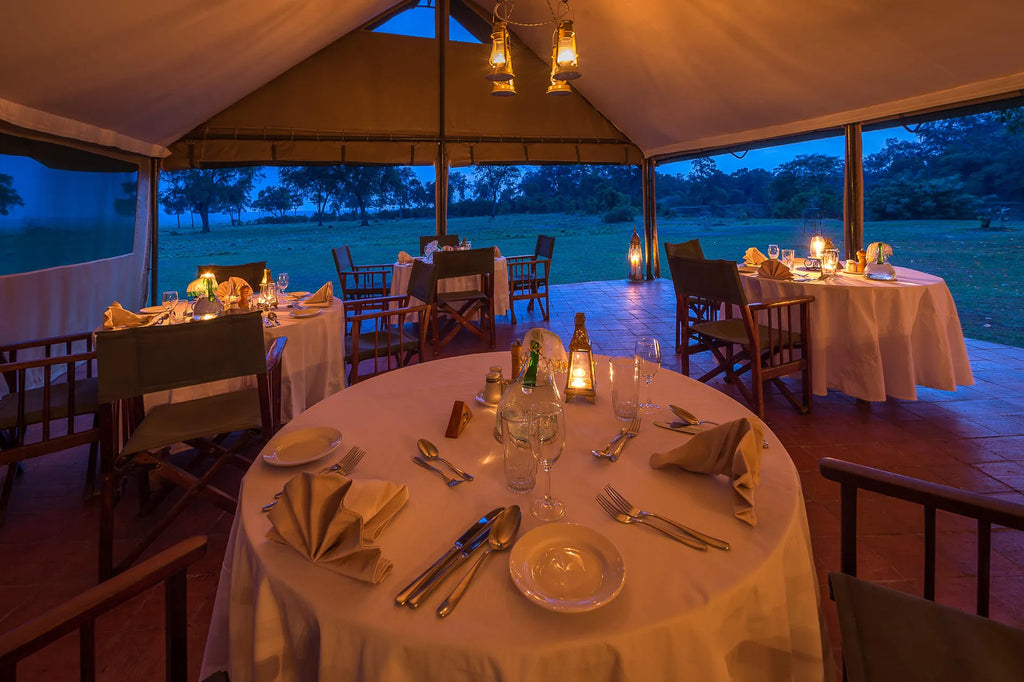 Governors' Camp river tent at Governors' Camp, Masai Mara National Reserve, Kenya.