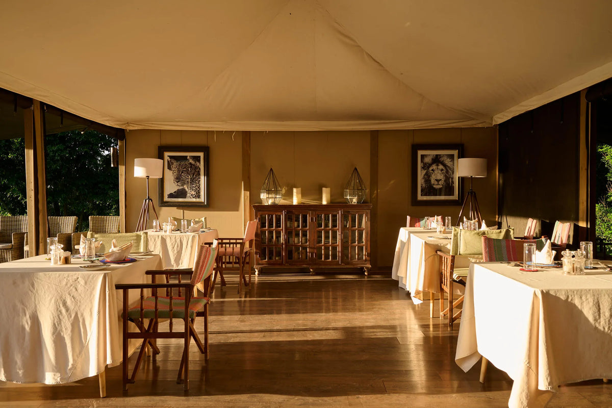 Governors' Il Moran Camp at Governors' Il Moran Camp, Masai Mara National Reserve, Kenya.