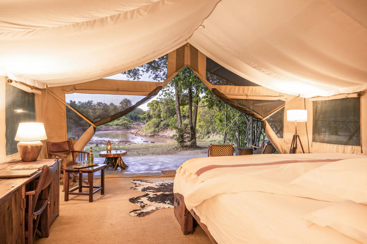 Governors' Il Moran Camp at Governors' Il Moran Camp, Masai Mara National Reserve, Kenya.