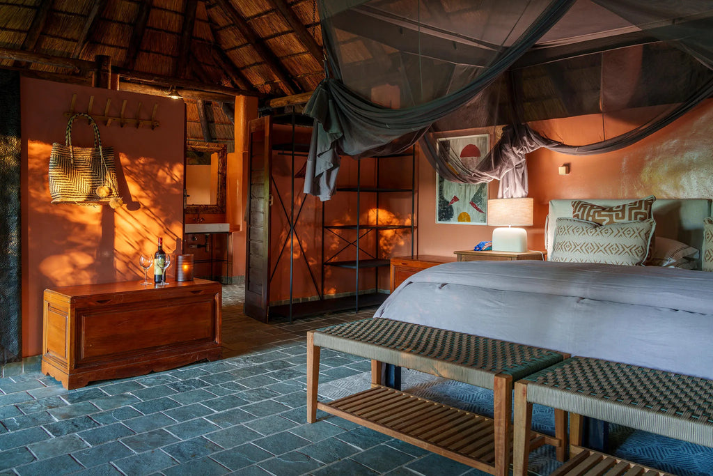 Kapamba chalet at Kapamba Bushcamp, South Luangwa National Park, Zambia.