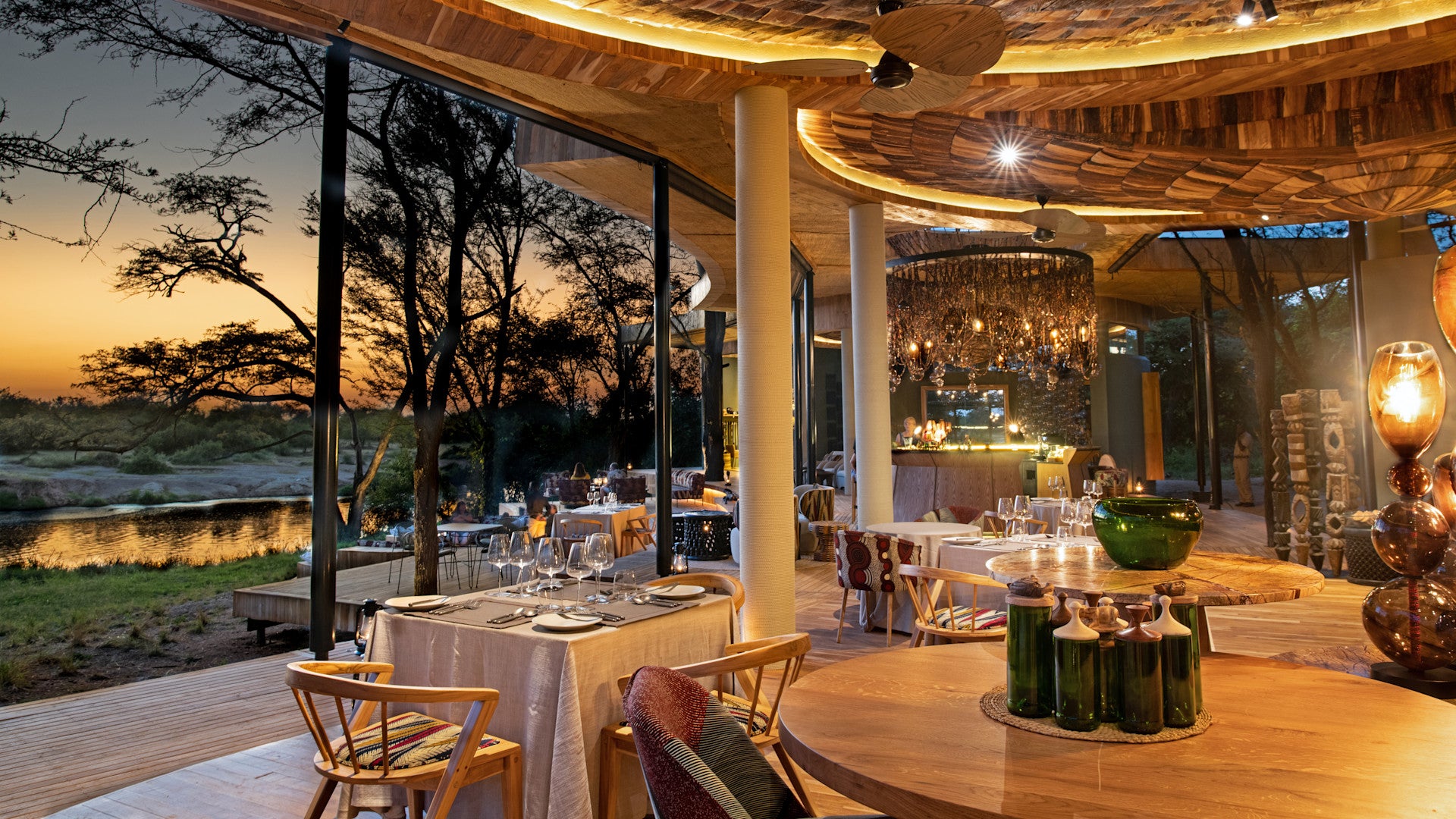 Tanzania-Grumeti-Serengeti-River-Lodge-Guest-Area-Evening-Dining