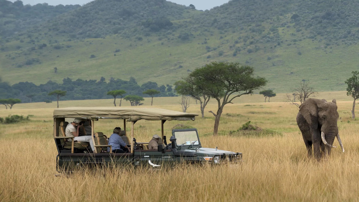 andBeyond Bateleur Camp (North camp) at andBeyond Bateleur Camp, Masai Mara, Kenya.
