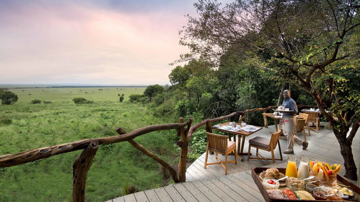 andBeyond Bateleur Camp (North camp) at andBeyond Bateleur Camp, Masai Mara, Kenya.
