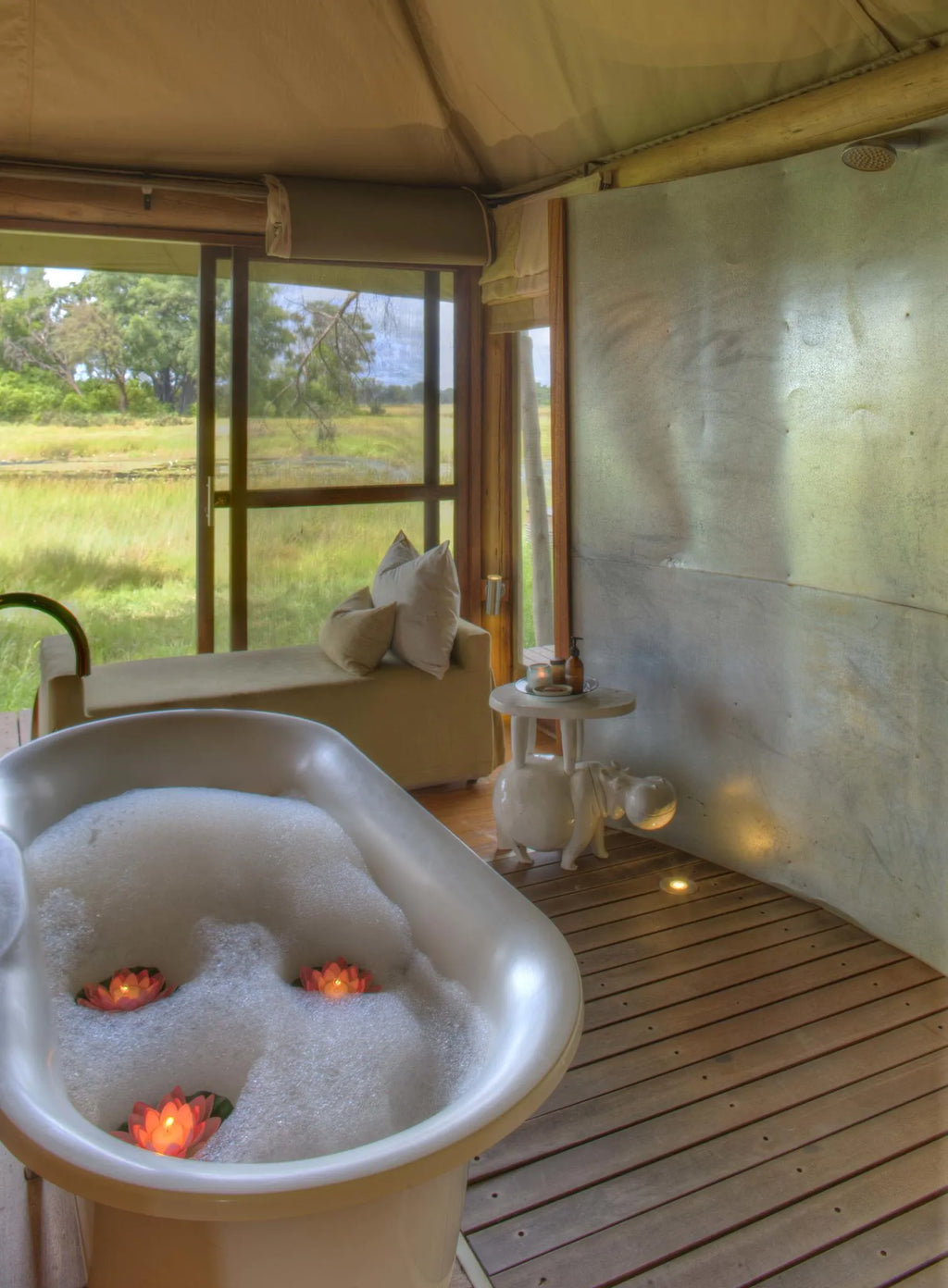 Xaranna Okavango Delta Camp at andBeyond Xaranna Okavango Delta Camp, Okavango Delta, Botswana.