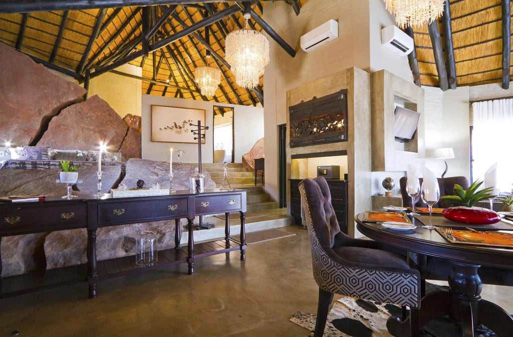 Internal View - Luxury Suite at Twyfelfontein Country Lodge, Twyfelfontein, Namibia.