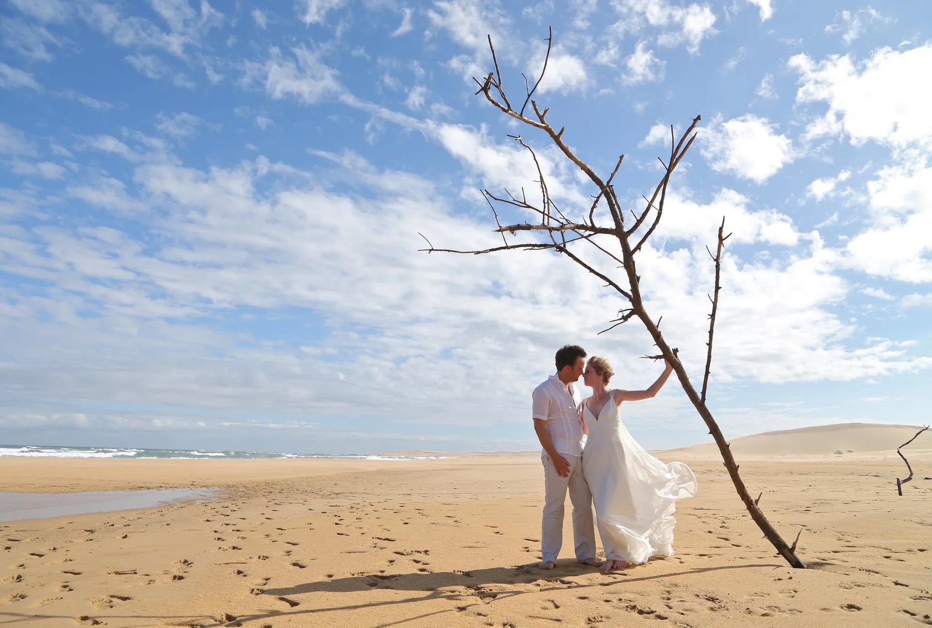Weddings at Oceana Beach & Wildlife Reserve, Port Alfred, South Africa.