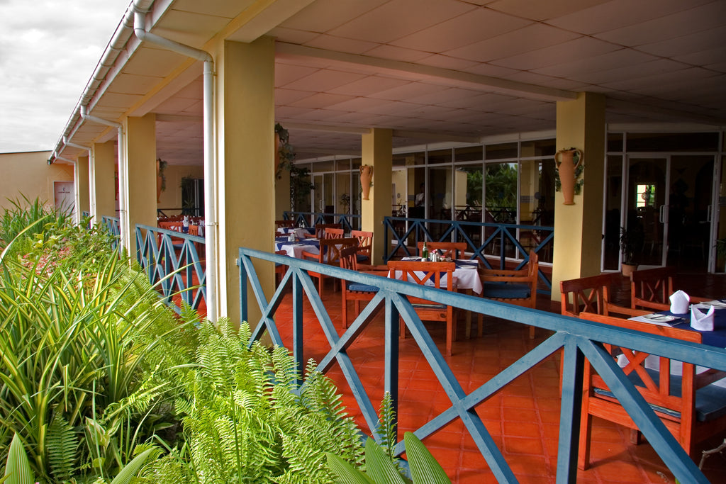Hotel terrace