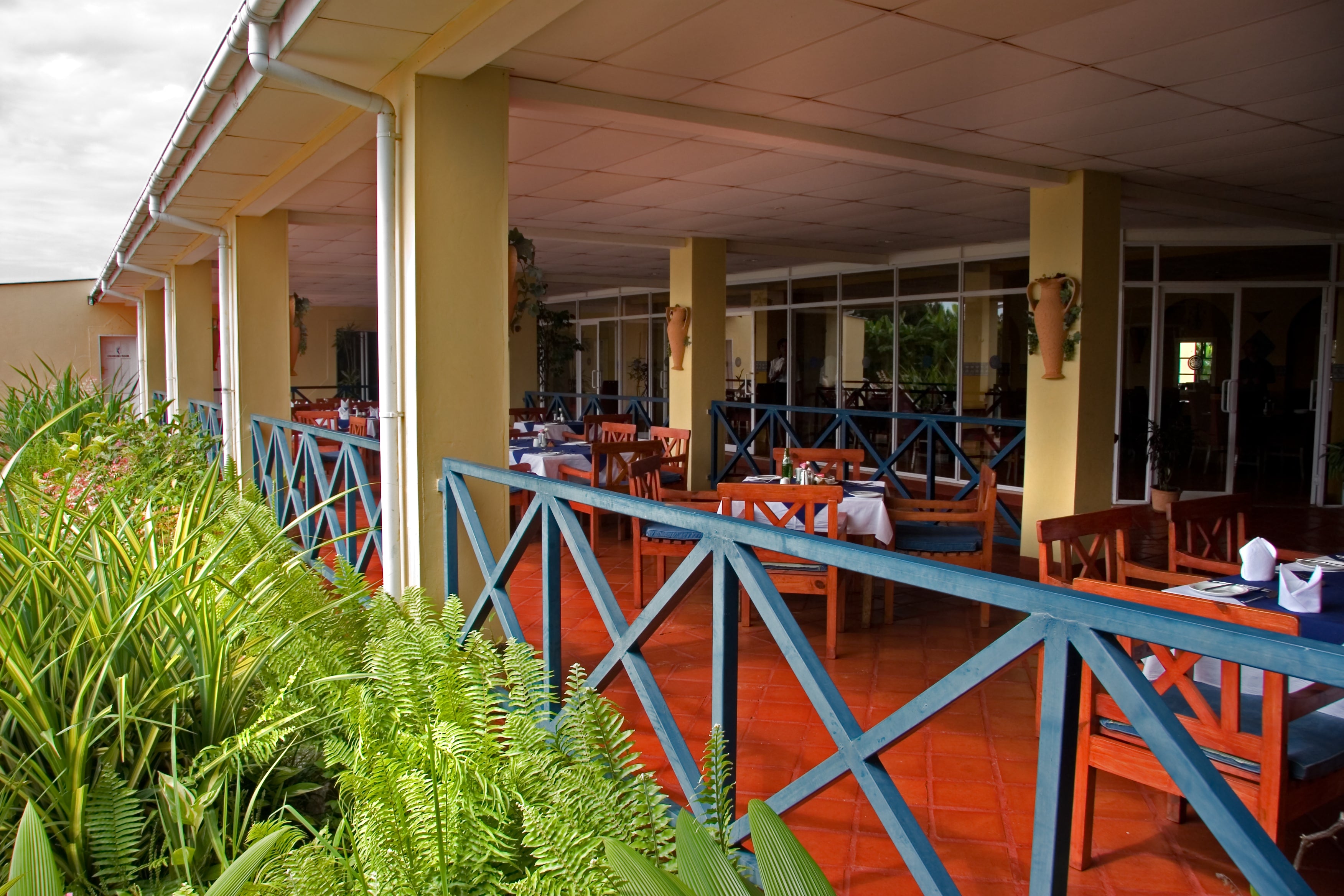 Hotel terrace