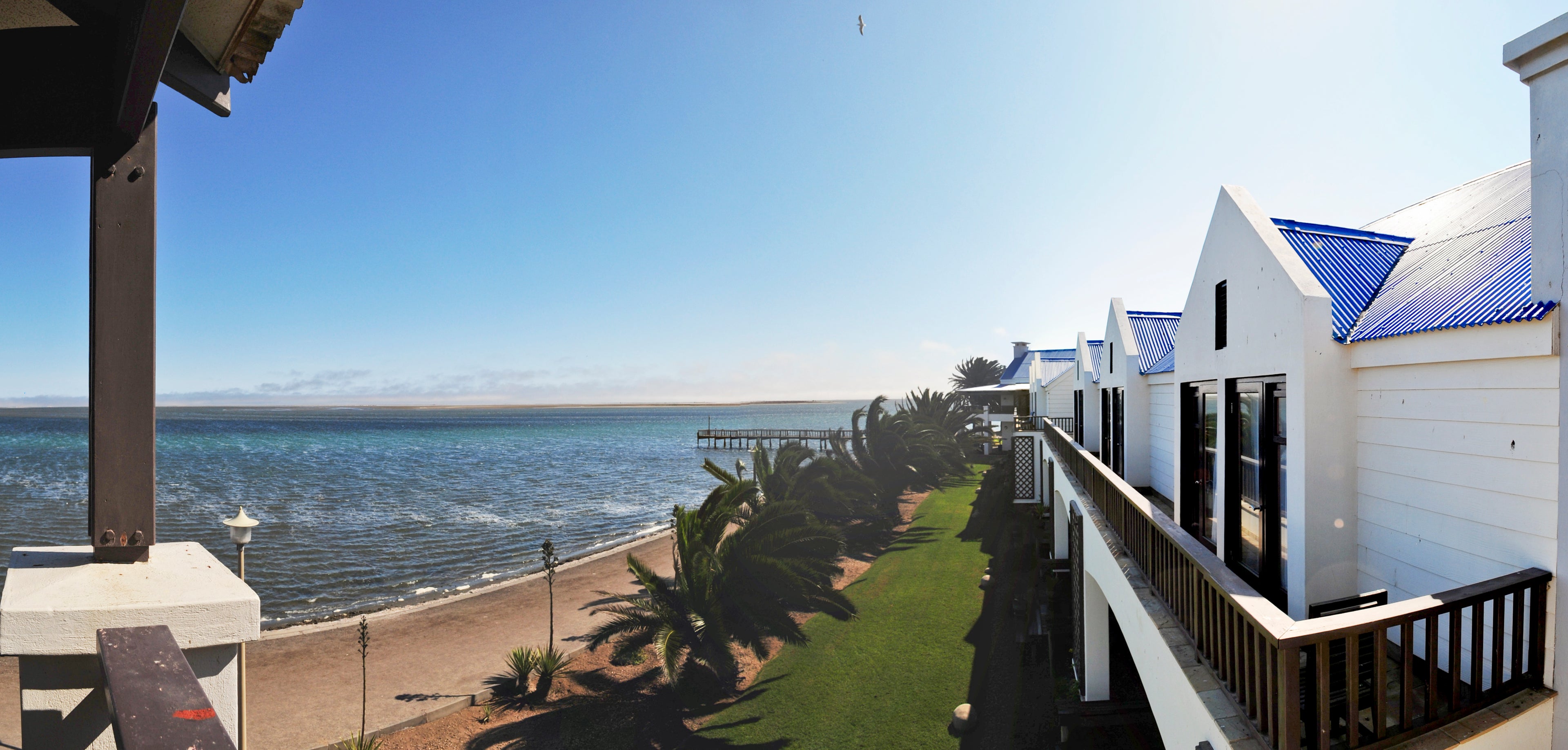 Protea Hotel Pelican Bay overlooks one of the most important wetland areas on the African Coastline, the Walvis Bay Lagoon, declared a Ramsar site to ensure that its protection is guaranteed by the Namibian government.