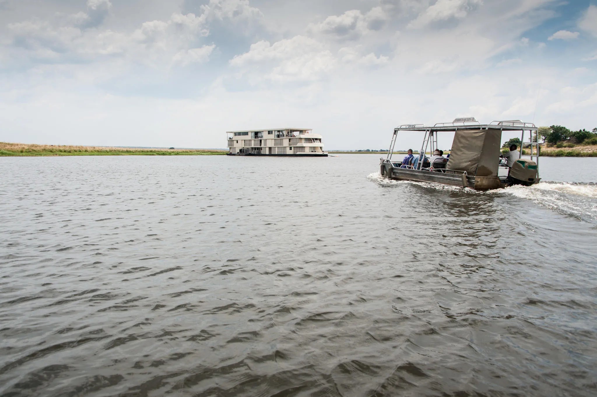 Game Viewing at Zambezi Queen by Mantis, Chobe River Front Namibia, Namibia.
