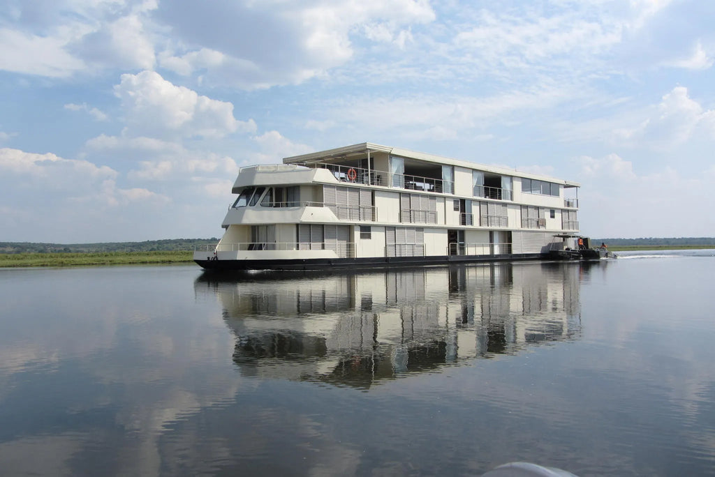 Locally made goods at Zambezi Queen by Mantis, Chobe River Front Namibia, Namibia.