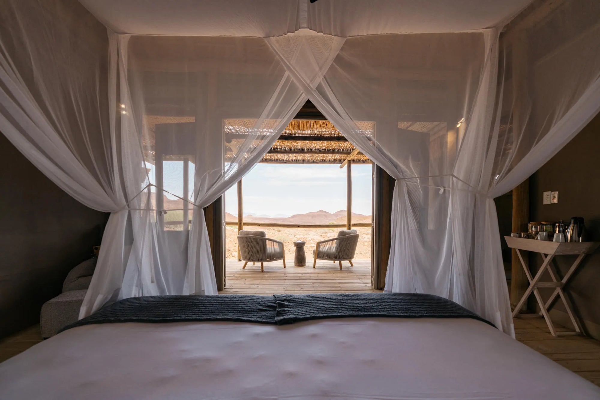 Wilderness Damaraland Camp at Wilderness Damaraland Camp, Damaraland, Namibia.