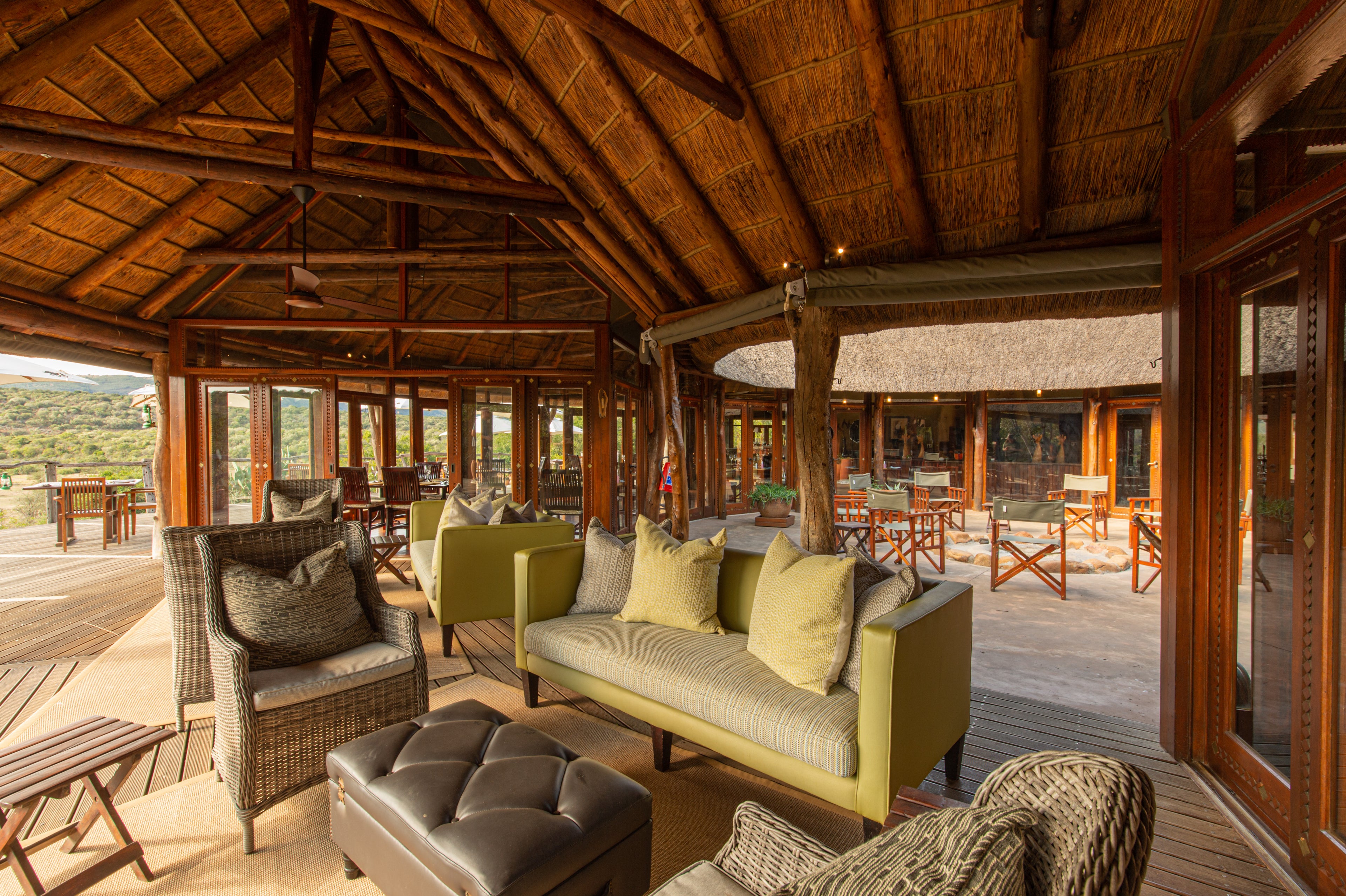 Bush Lodge- Main Lodge Lounge