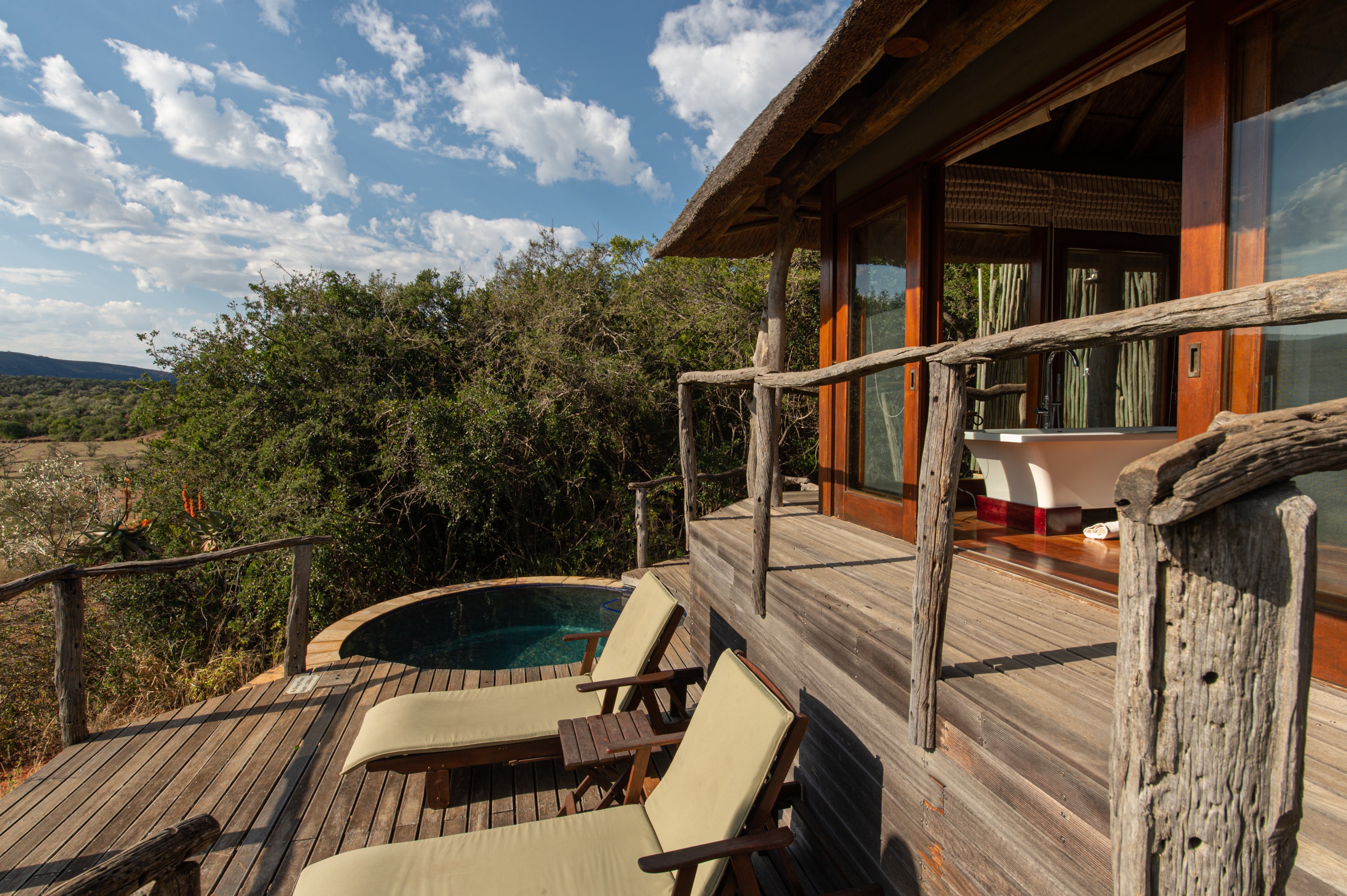 Bush Lodge Chalet Deck