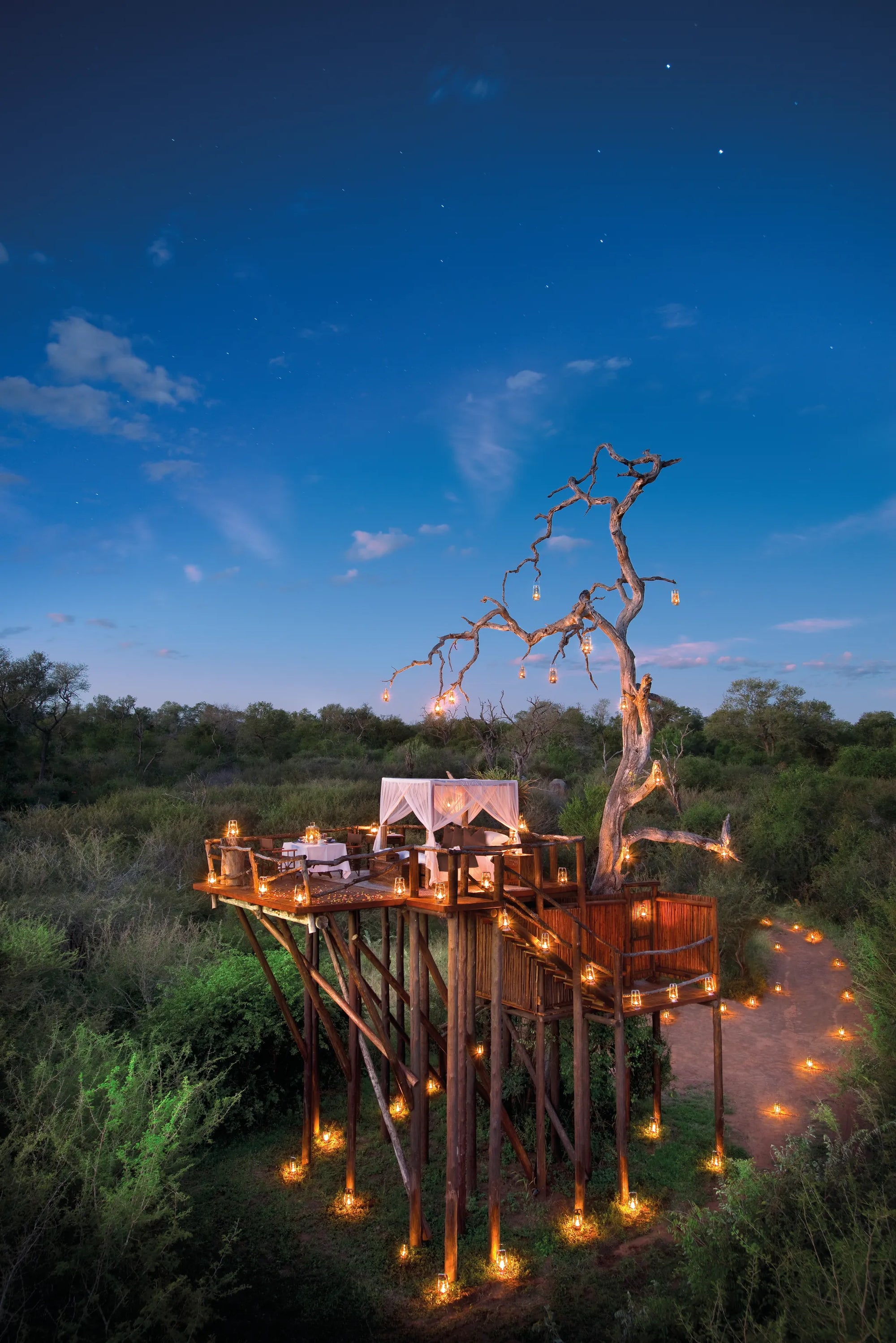 Lion Sands Private Game Reserve at Lion Sands Private Game Reserve, Sabi Sand Nature Reserve, South Africa.