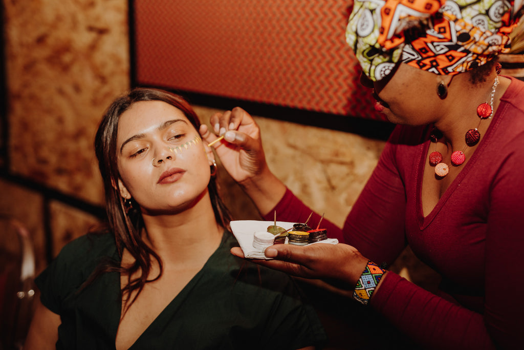 African Face Painting