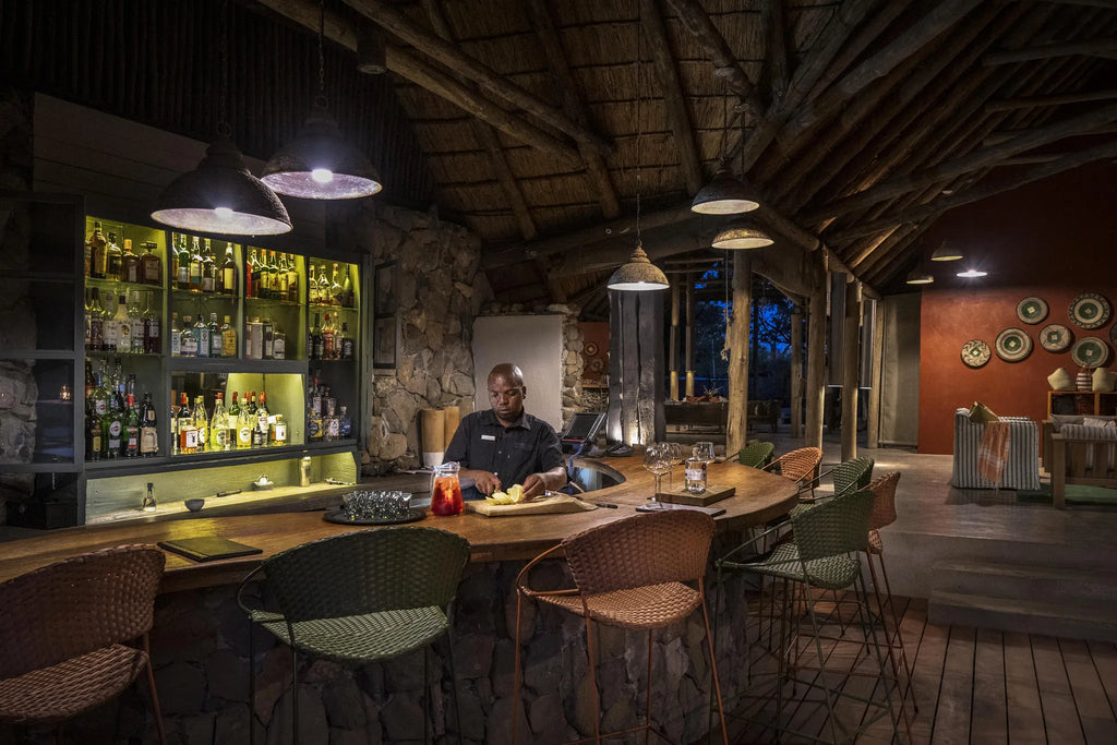 Simbavati River Lodge at Simbavati River Lodge, Timbavati Private Nature Reserve, South Africa.