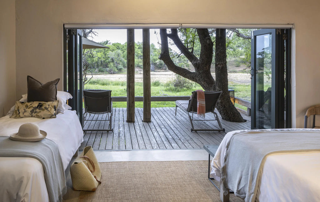 Simbavati River Lodge at Simbavati River Lodge, Timbavati Private Nature Reserve, South Africa.