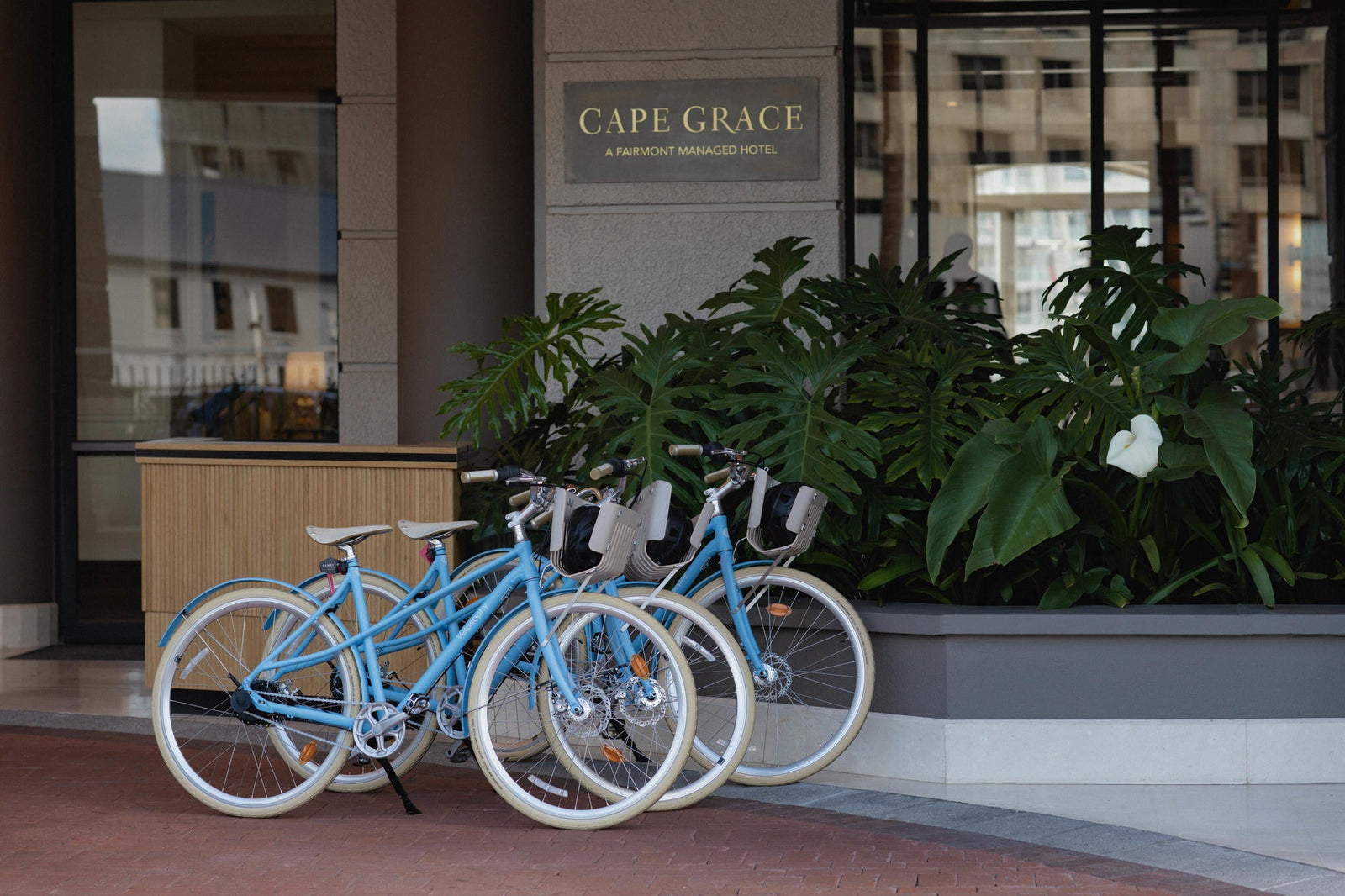 Cycling around Cape Grace