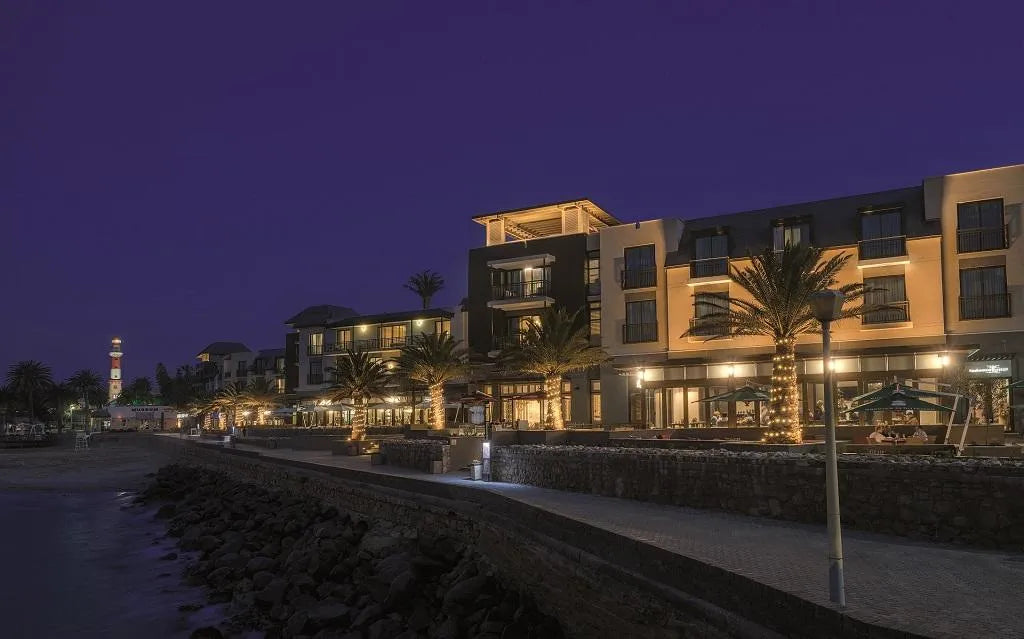 Strand Hotel Swakopmund at Strand Hotel Swakopmund, Swakopmund, Namibia.
