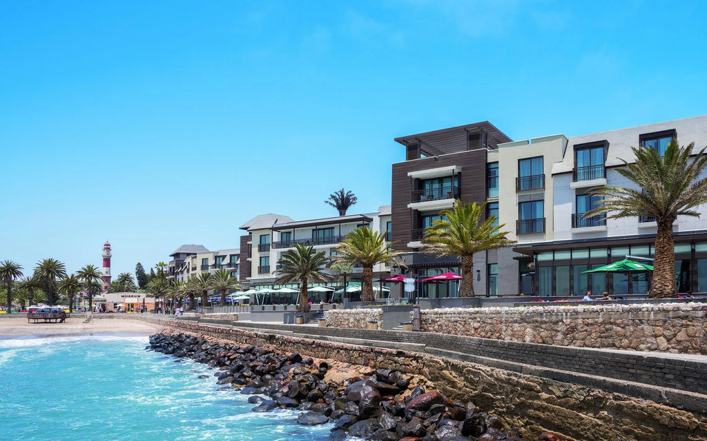 Strand Hotel Swakopmund at Strand Hotel Swakopmund, Swakopmund, Namibia.