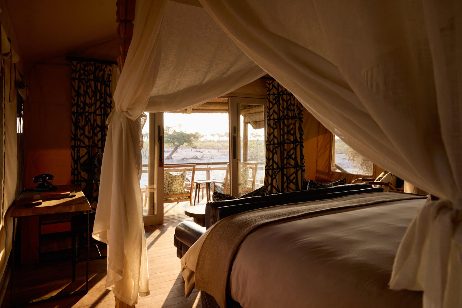 Luxury tented room