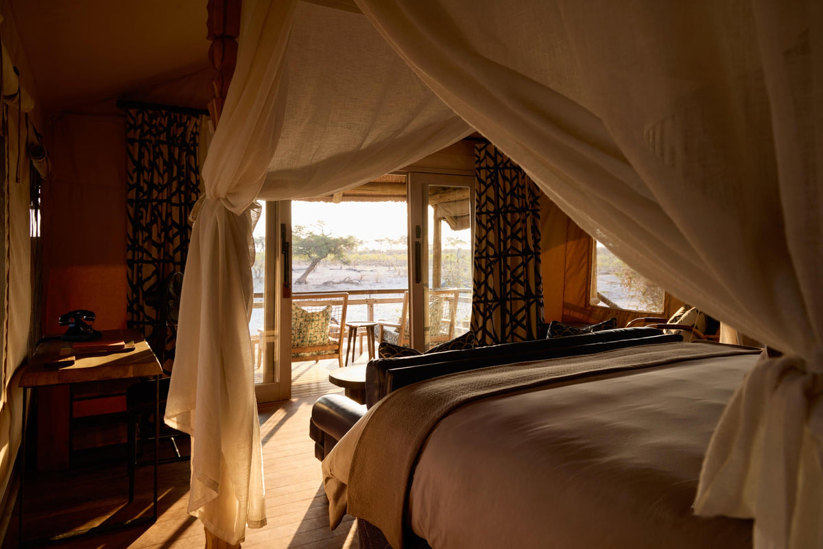 Luxury tented room