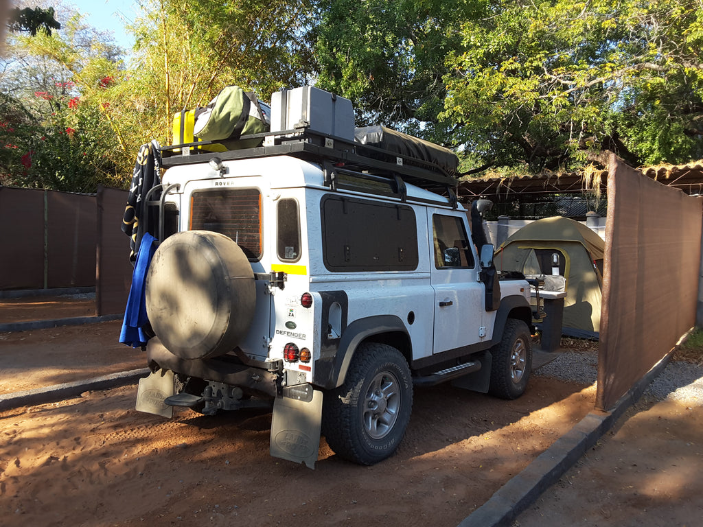 Vehicle camping site