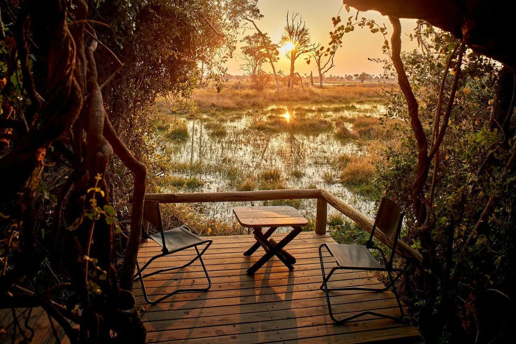 Oddballs' Camp at Oddballs' Camp, Moremi Game Reserve, Botswana.