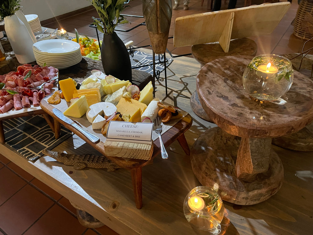 Breakfast at Shiduli Lodge