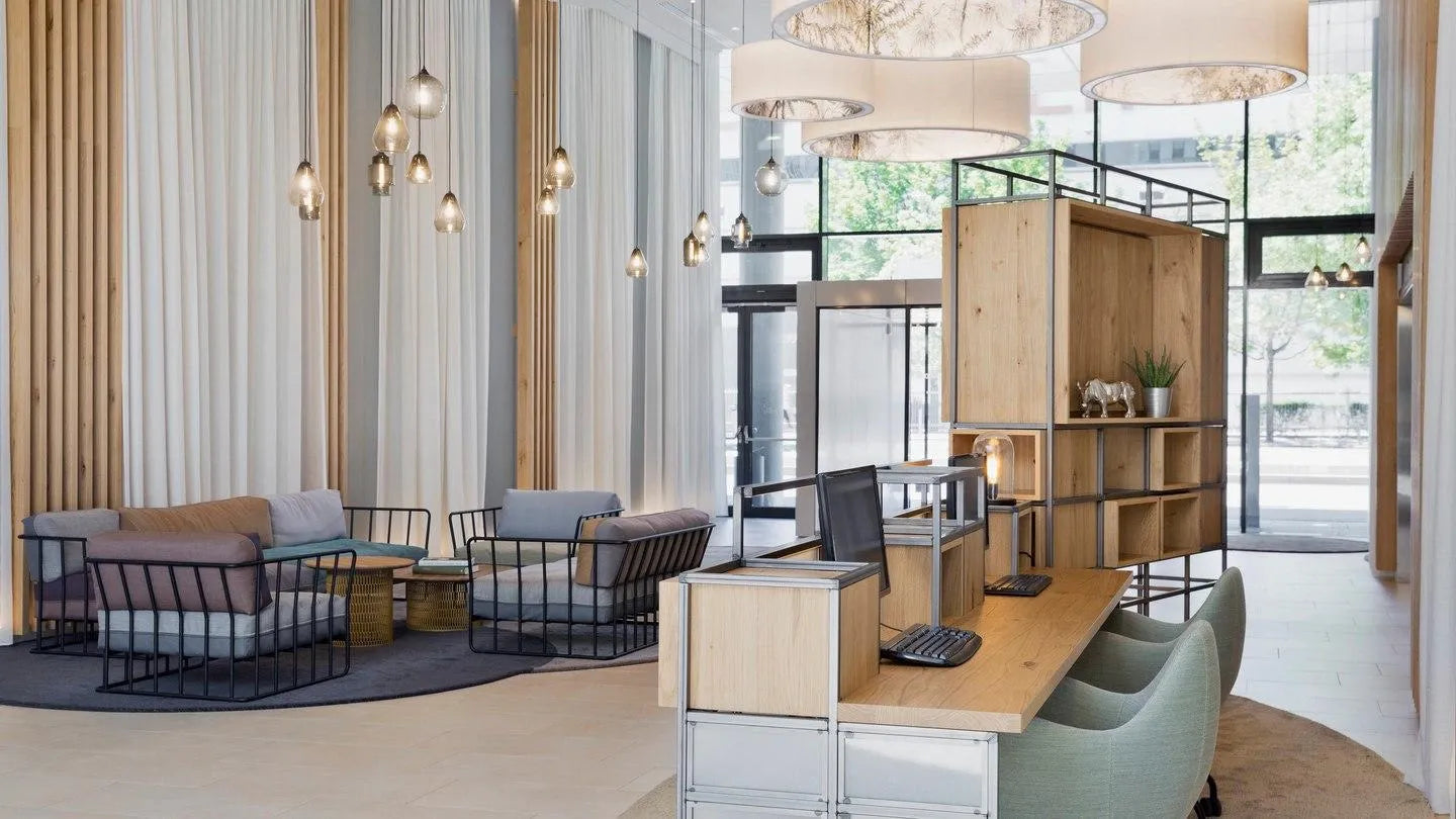 Business Center at Courtyard by Marriott Vienna Prater/Messe, Vienna, Austria.