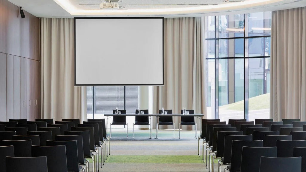 Prater Meeting Room - Theater Setup at Courtyard by Marriott Vienna Prater/Messe, Vienna, Austria.