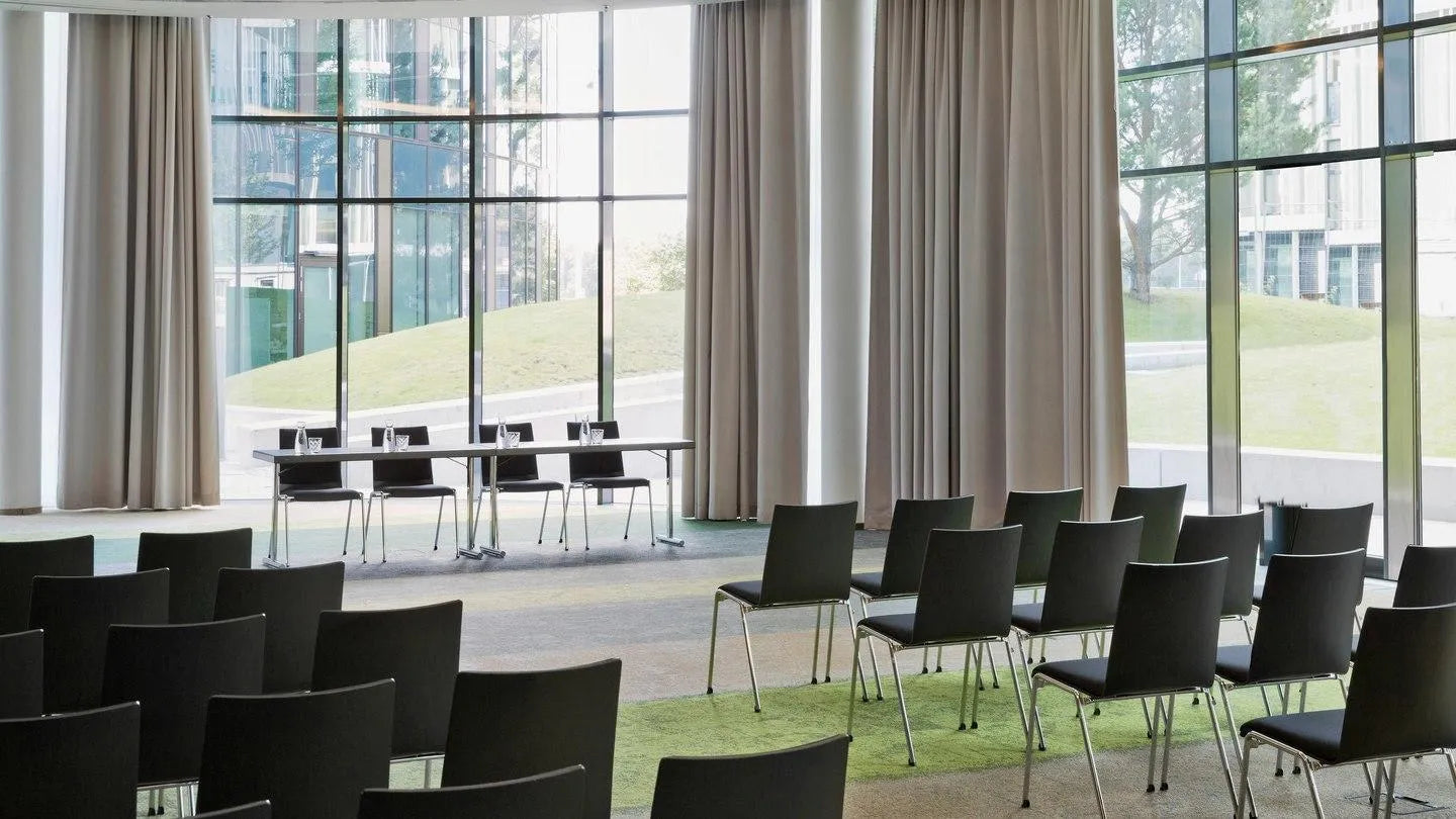 Prater Meeting Room - Theatre Setup at Courtyard by Marriott Vienna Prater/Messe, Vienna, Austria.