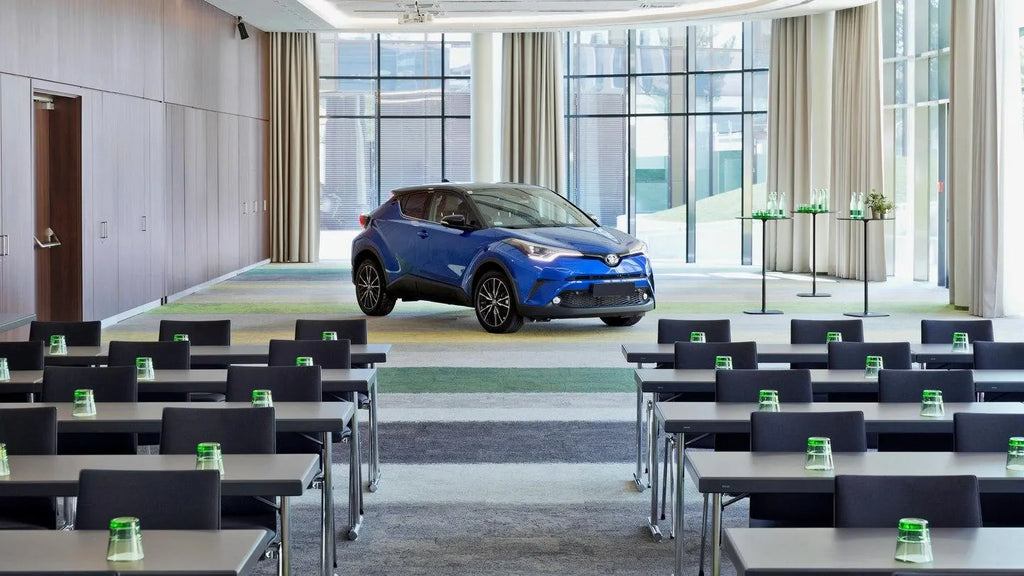 Prater 1 - 4 - Classroom Setup at Courtyard by Marriott Vienna Prater/Messe, Vienna, Austria.